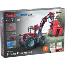 Toyfest Fischertechnik Güçlü Pnömatik Yapım Oyuncağı 660 Parça