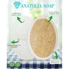Storemax Uslucanmarketplace Anatolia Soap 1978 Yüz Vücud Kabak Lifi Doğal Lifler Peeling Temizleyici Arındırıcı. 1 Adet.