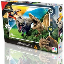 Toyfest Ks Games Jurassic World Rebirth Puzzle 100 Parça