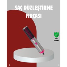 Özbience Iyonik Saç Şekillendirme Fırçası, Düz ve Parlak Görünüm Için