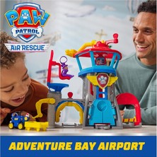 Toyfest Paw Patrol Air Rescue Pup Squad Havaalanı Kulesi 30CM Araç Fırlatıcı + Chase + Humdinger