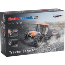 Toyfest Fischertechnik Traktör Yapım Oyuncağı 58 Parça