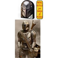 Toyfest Prime 3D Star Wars The Mandalorian Metal Kutu Puzzle 300 Parça