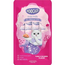 Storemax Uslucanmarketplace Moochie Sıvı Kedi Ödülü Ton-Somon 5X15 gr
