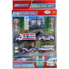 Ne Verelim Size Buğz Helikopterli Metal Ambulans Seti  JP9105