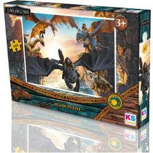 Toyfest Ks Games How To Train Your Dragon Puzzle 100 Parça