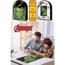 Toyfest Prime 3D - The Hulk 300 Parça Puzzle 35583 - Metal Kutu