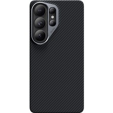 Galaxy S26 Ultra Uyumlu Kılıf Benks M-Safe Özellikli Magnetik Armorair 600D Kevlar Fiber Kapak Siyah