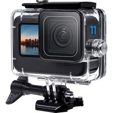 Storemax Uslucanmarketplace 60 M Su Geçirmez Gövde, Gopro Hero 12/hero 11/hero 10/hero 9 Black ile Uyumlu, Su Altı Dalış Aksesuarı, Go Pro Hero 12, 11, 10, 9 Aksiyon Kameraları Için