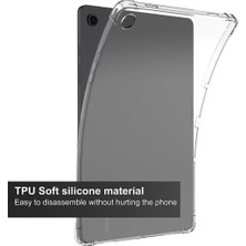 Efg Samsung Galaxy Tab A11 8.7'' SM-X130 X133 X135 Antishock Köşe Korumalı Şeffaf Shockproof Esnek Silikon Kılıf