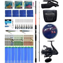 Yek Outdoor Hazır Tekne Oltası Seti Shimano Kamış Sonora Boat Quiver 1,50M 50-150G 2pc&okuma Wave Power WP-6000A1 Olta Makinesi