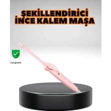 Özbience Parlak ve Doğal Görünümlü Profesyonel Uçlu Saç Bukle Maşası