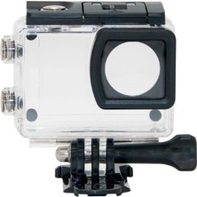 Storemax Uslucanmarketplace Sjcam Sj6 Serisi Uyumlu Su Geçirmez Kılıf 30 Metre Dalış Koruma Montaj Şeffaf Housing