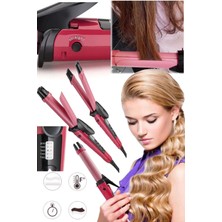 Özbience Saç Düzleştirici ve Bigudi Makinesi, Seramik Plaka, 200°C, Şık ve Kullanışlı