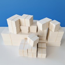 Storemax Uslucanmarketplace 5x8 cm Boş Kartvizit, Not Kartı, Kelime Kartı, 300 gr Amerikan Bristol Kağıt, 250 Adet, Beyaz