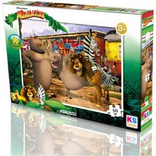 Toyfest Ks Games Madagascar Puzzle 50 Parça