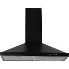 Alveus Schlosser Gusto Siyah 60 cm Davlumbaz