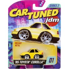 Toyfest Cartuned Jdm Seri 2 1985 Toyota Corolla AE86 - Sarı Coupe Araba