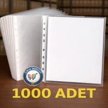 Nistabolje 1.000 Adet A4 Şeffaf Dosya Föy Poşet Dosya
