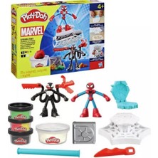 Toyfest Play-Doh Spiderman Fırlatma ve Dilimleme Savaşı Oyun Seti