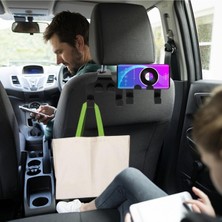Toyfest 3 Adet Araç Içi Koltuk Arkası Organizer Telefon-Tablet Tutucu ve Askılıklı Düzenleyici