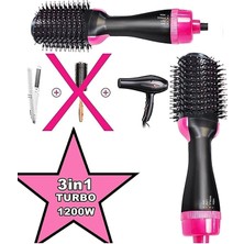 Özbience 1200W Çok Fonksiyonlu Saç Şekillendirici ve Düzleştirici Fırça