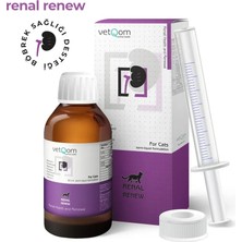 Orqinel Vetqom Kedi Renal Renew – Böbrek Sağlığı – 60 Ml.