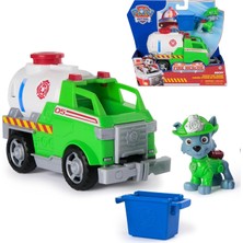 Toyfest Paw Patrol Fire Rescue Rocky Itfaiye Tankeri 20 cm Araç + Figür + Kıskaç + Kutu