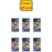 Toyfest 6 Paket (36 Kart) Uefa Şampiyonlar Ligi 16/17 Match Attax Futbolcu Kartları