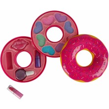 Toyfest Donut Şekilli 2 Katlı Makyaj Güzellik Seti