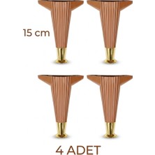 Primeaks 15 cm Plastik Mobilya Ayağı 4’lü Set – Kanepe Koltuk Baza Dolap Ayağı