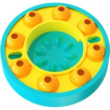 Storemax Uslucanmarketplace Tineke Köpek ve Kedi Için Zeka Geliştirici Yavaş Besleme Oyuncağı – Eğlenceli ve Sağlıklı Beslenme Turkuaz