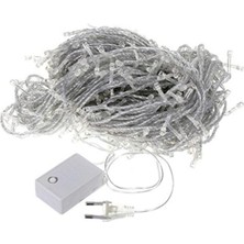 Allians Şeffaf Ağ Dekoratif LED Işıklar, 1m x 2m, Renkli Işıklandırma