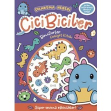 Toyfest Çıkartma Neşesi Cicibiciler Dinazorlar Faaliyet Kitabı