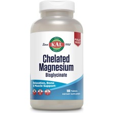 Kal Chelated Magnesıum Bısglycınate 180 Tablets
