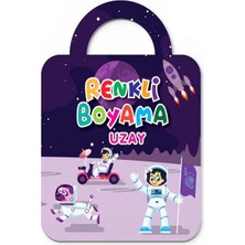 Bilfold Renkli Boyama-Uzay