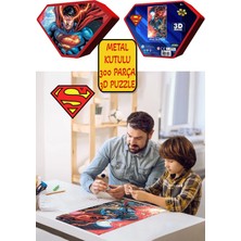 Toyfest Prime 3D - Superman 300 Parça Puzzle 35591 - Metal Kutu