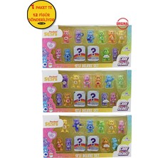 Toyfest Care Bears Mini Koleksiyon Figürleri 12'li Paket - 1 Adet