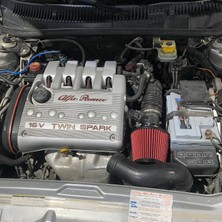 Carlone Alfa Romeo 156 Performans Açık Hava Filtresi 7.6cm Kırmızı