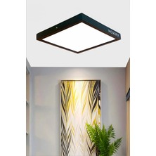 Allians Modern Metal Kasa 20X20 LED Panel Aydınlatma, Şık ve Şeffaf Tasarım