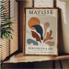 Storemax Uslucanmarketplace Fark Tanıtım Matisse Çerçevesiz Poster, Modern Dekoratif Çerçevesiz Poster, Tablo, Matisse, 40 x 50