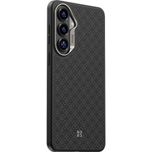 Galaxy S26 Uyumlu Kılıf M-Safe Şarj Özellikli Benks Armorpro Armorgrid Serisi Kevlar Kapak Siyah