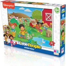 Toyfest Ks Games Little People Puzzle 50 Parça