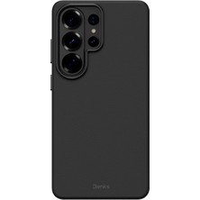 Galaxy S26 Ultra Kılıf M-Safe Uyumlu Çizilmeye Dayanıklı Benks Vitapro Serisi Pu Deri Kapak Siyah