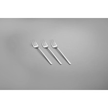 Nehir Sofia Tatlı Çatal - 12 Li Tatlı Çatalı Paslanmaz Çelik 18/10