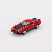 1:64 Mini Gt 1971 Ford Mustang Mach1 Race Red