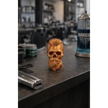 Dokunsal Abaküs Sakallı Kuru Kafa Masaüstü Dekor Objesi – 3D Baskı