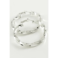 SiHako Burgulu Halka Küpe 6 cm