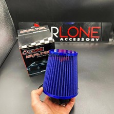 Carlone Mavi Renk Açık Hava Filtresi 7.6cm Dar Tip Yüksek Performans Universal Uyumlu