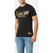 Boxeur Des Rues T-Shirt Iconica Black Con Logo Gold